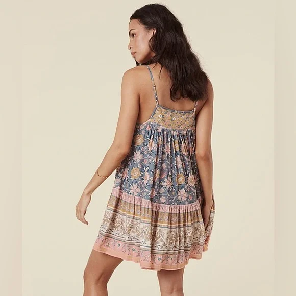 Spell Mossy Strappy Mini Dress - Medium - Picture 3 of 6